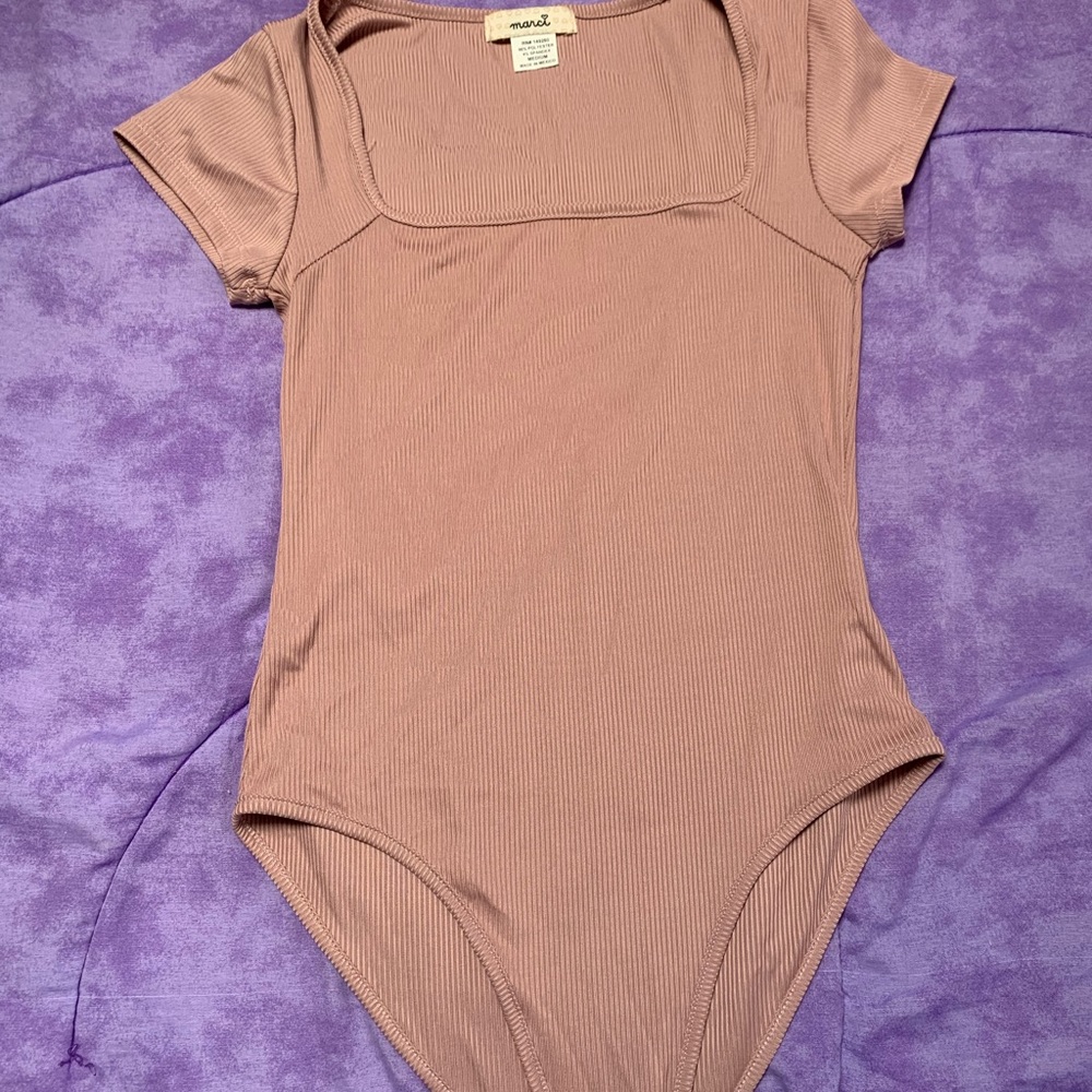 Silky baby pink bodysuit
